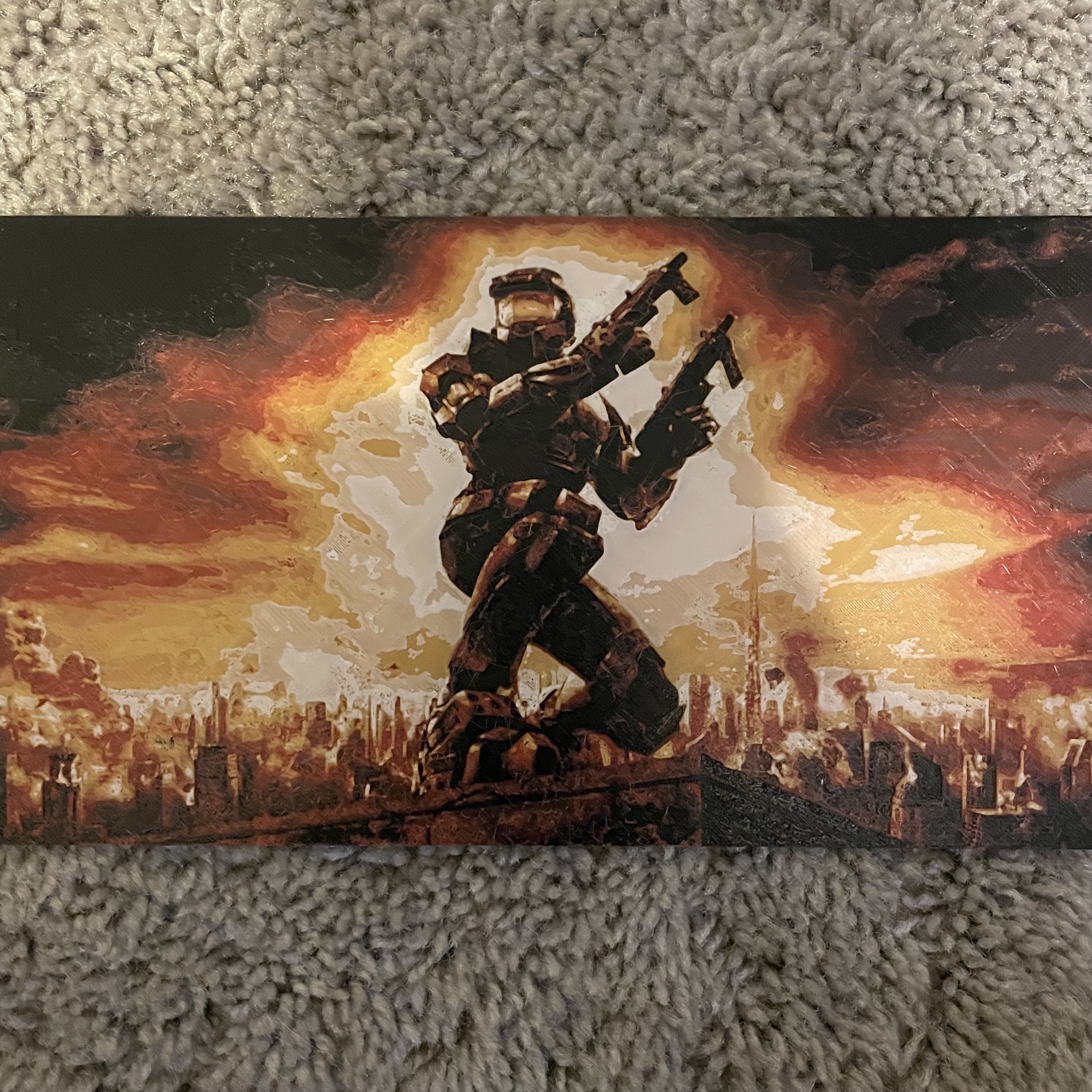 Halo 2 Master Chief - HueForge