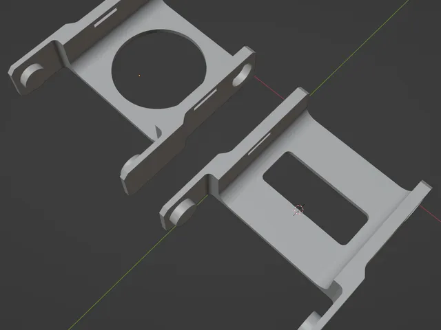 Cable Chain with Rectangular Cut-Out