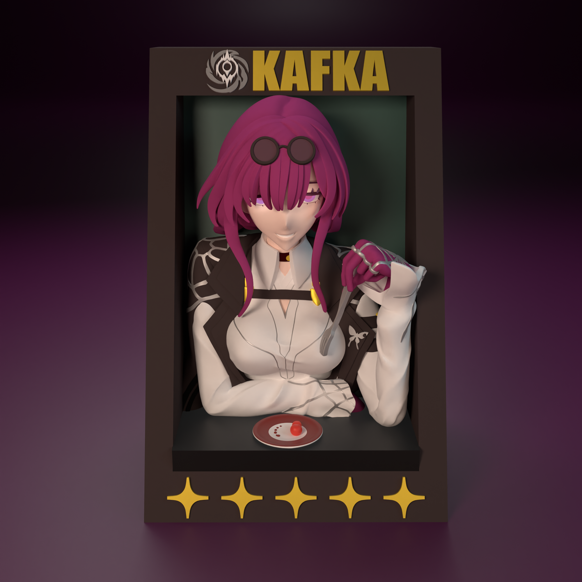Kafka Light Cone from Honkai Star Rail.