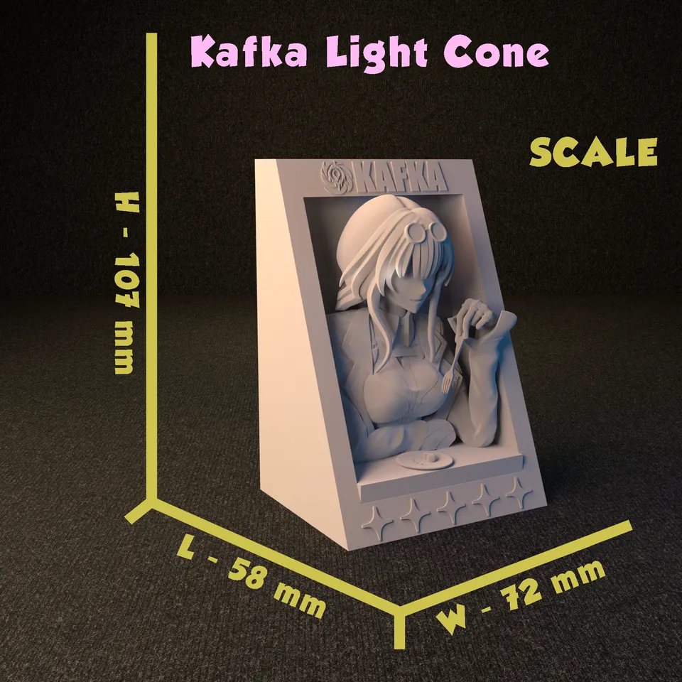 Kafka Light Cone from Honkai Star Rail. by FunserviceStl | Printables Store