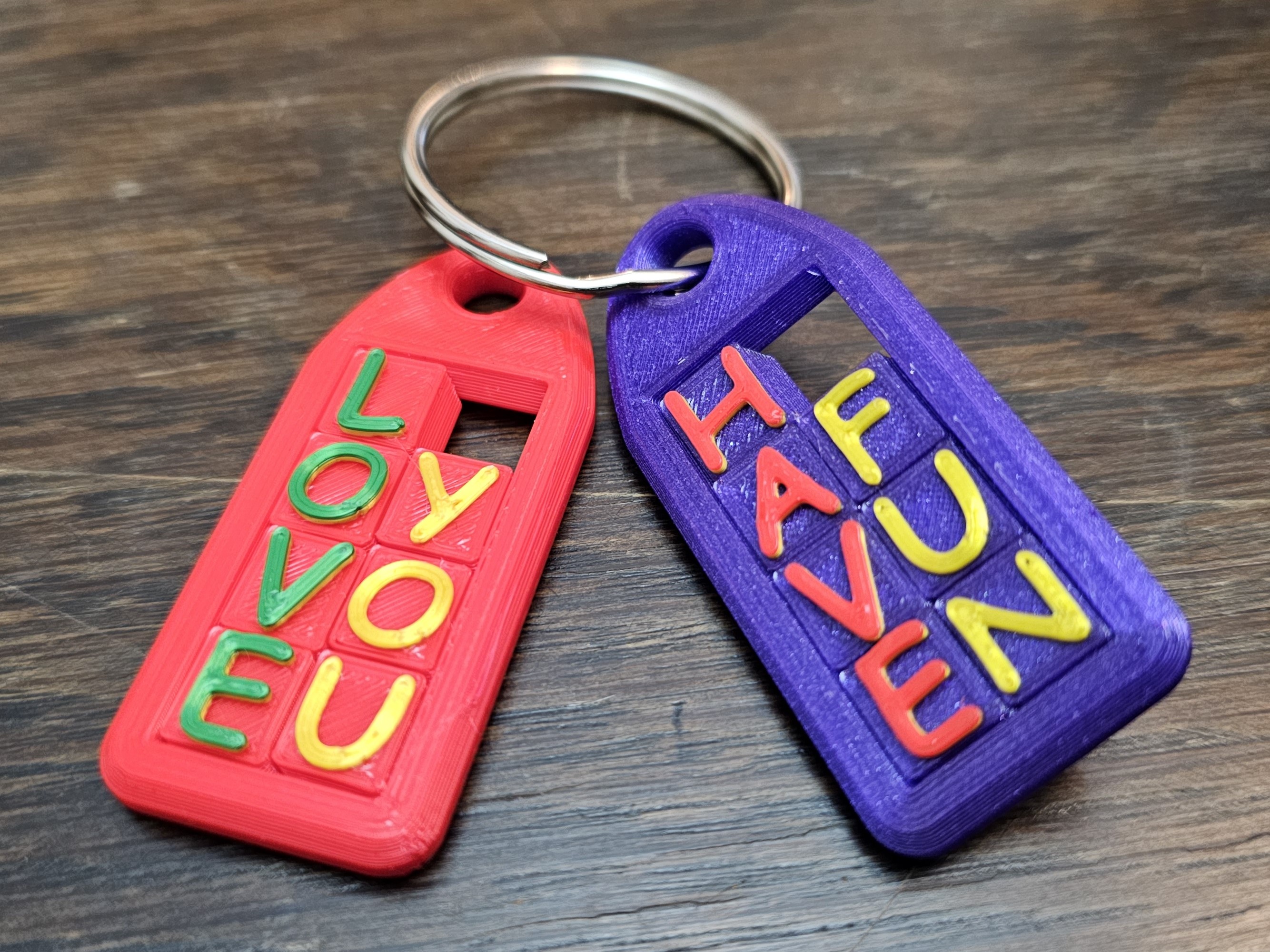 Keychain Sliding Puzzle