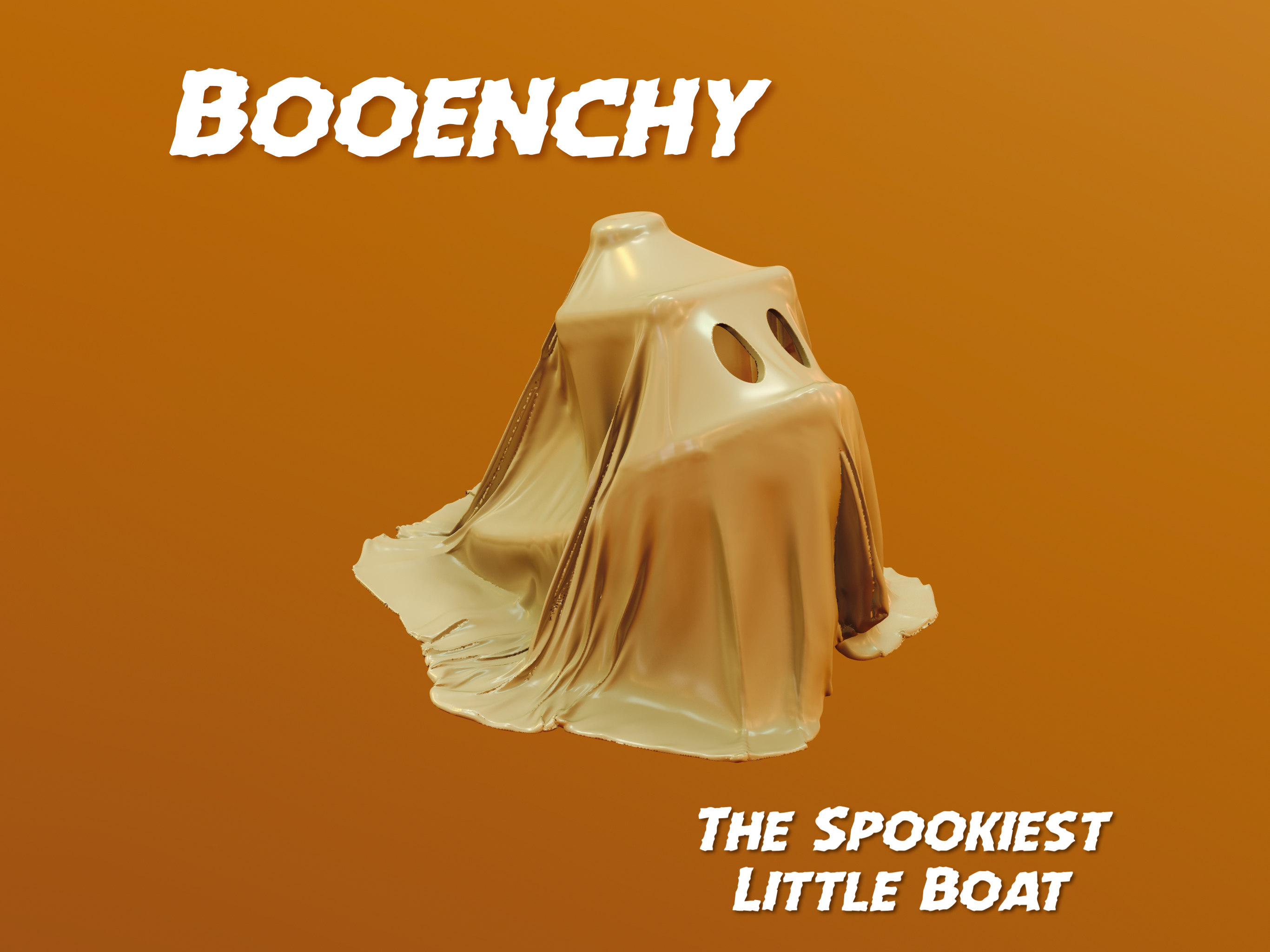 Booenchy : The Spookiest Little Halloween Ghost Benchy Boat