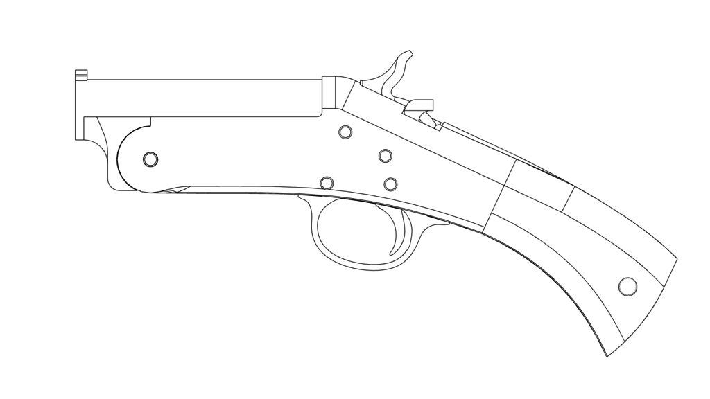 TB-12 Single-Shot Airsoft Shotgun by TitoB_3D | Download free STL model ...