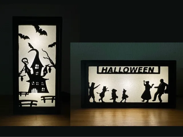 Japanese paper lantern attachment for "Halloween"