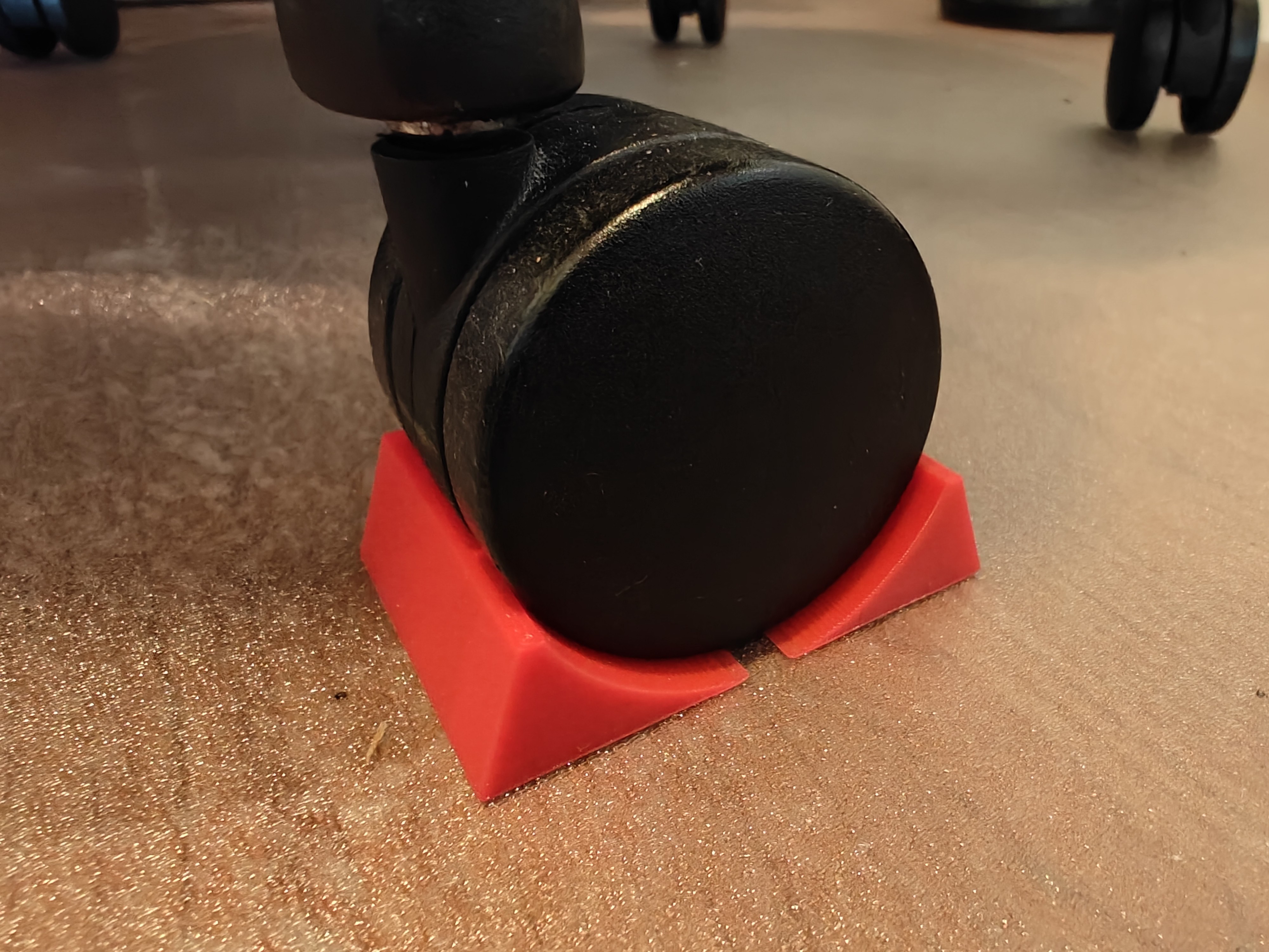 Office Chair Wheel Stopper by Luoti Download free STL model