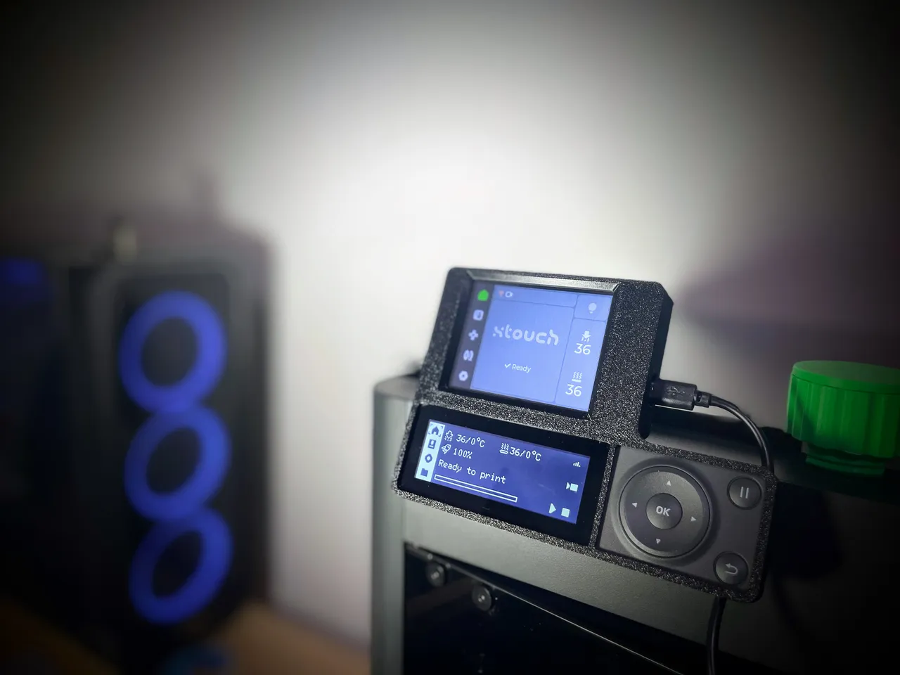 Xtouch Holder for BambuLab P1S by RG | Download free STL model ...