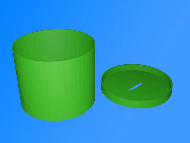 Simple Coin Box with Lid