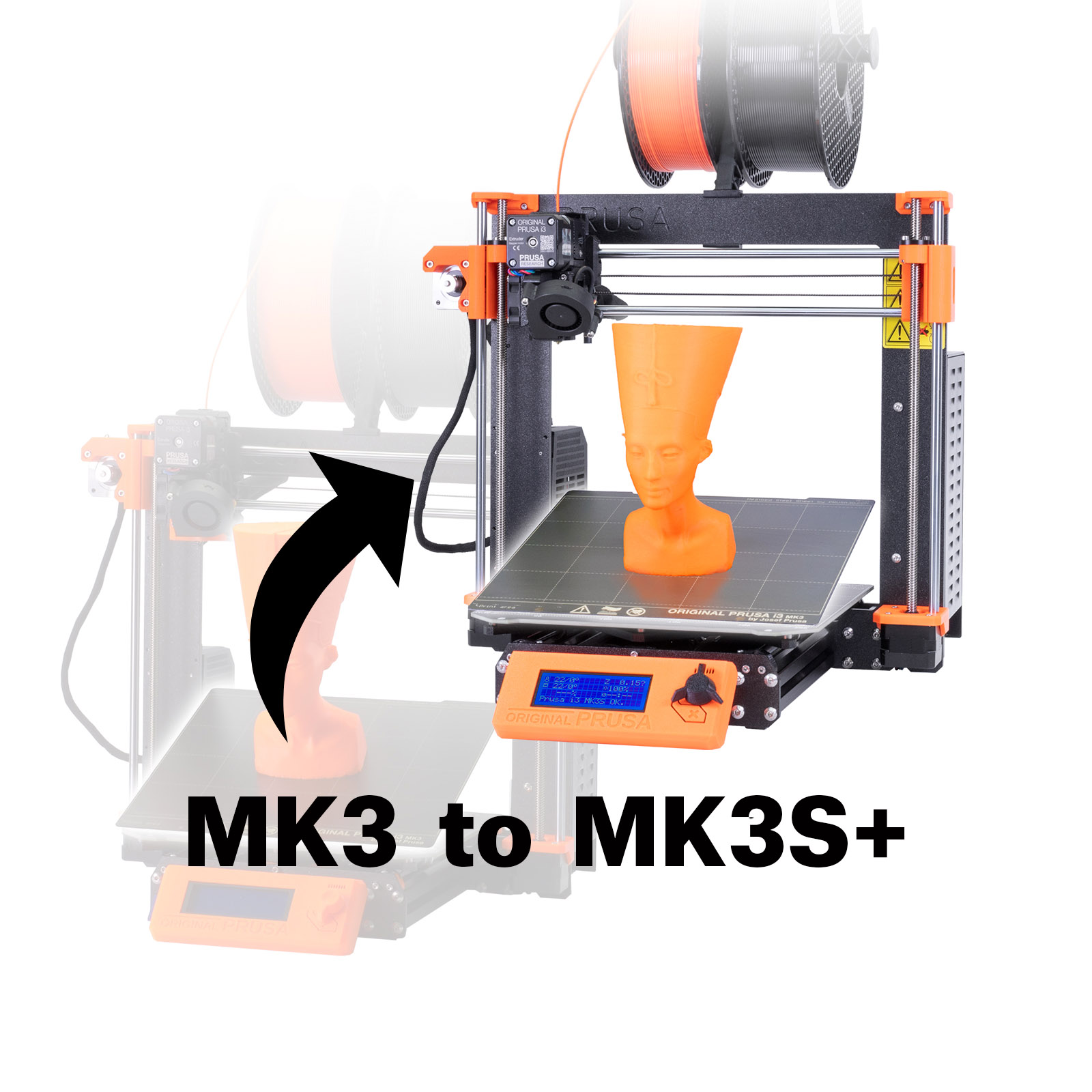 i3 MK3 to MK3S+ Upgrade Printable parts by Prusa Research Download