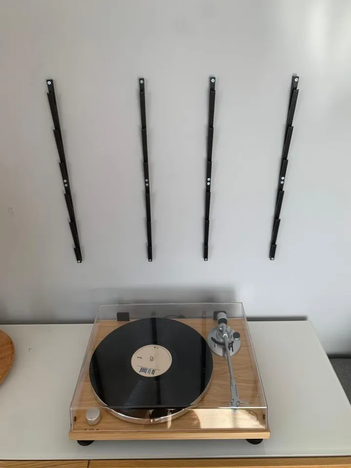Vinyl holder/hanger (3 vinyls) by Tomek Zimoch, Download free STL model