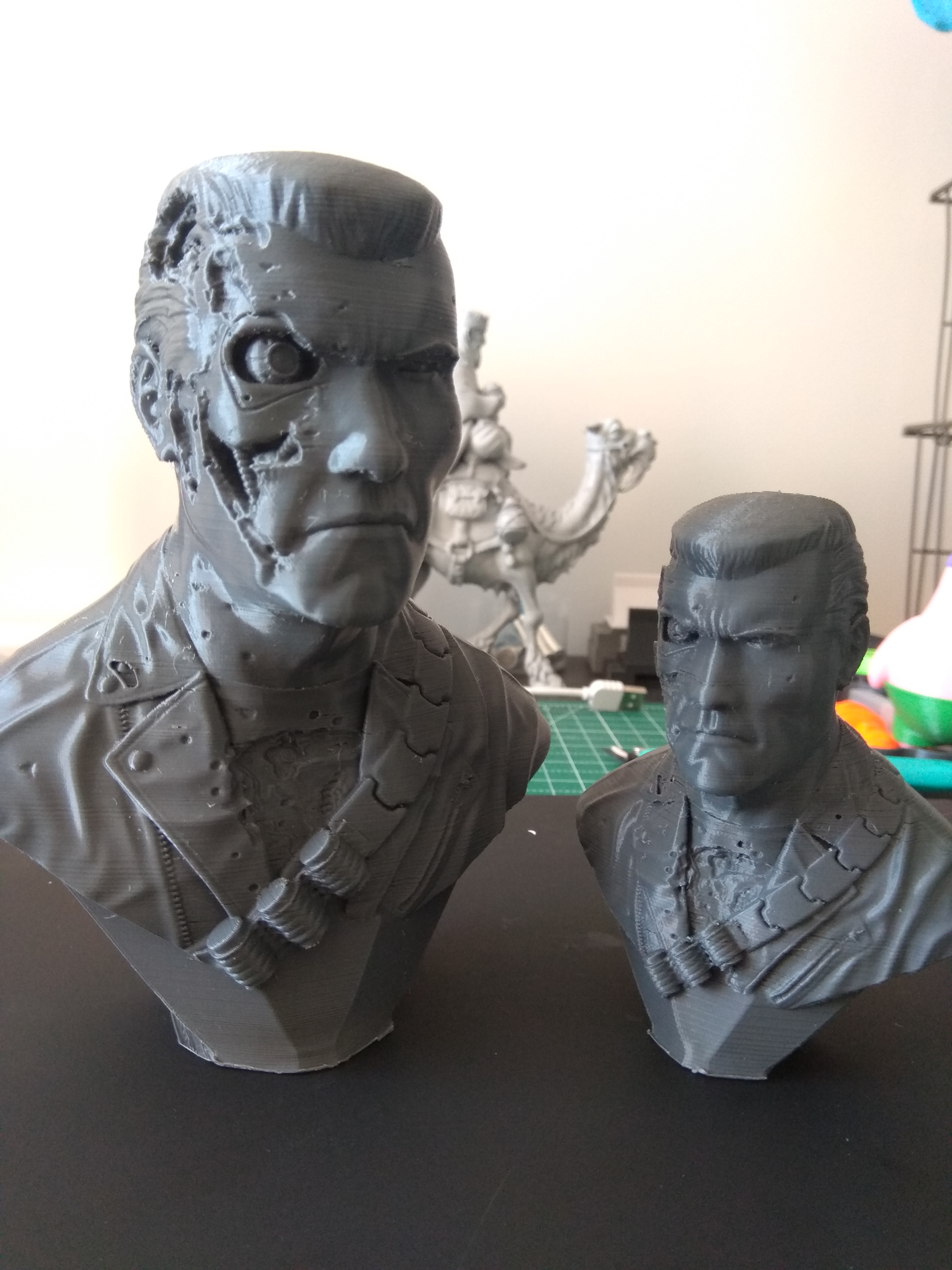 Miniatura 2 do modelo 3D Terminator Bust