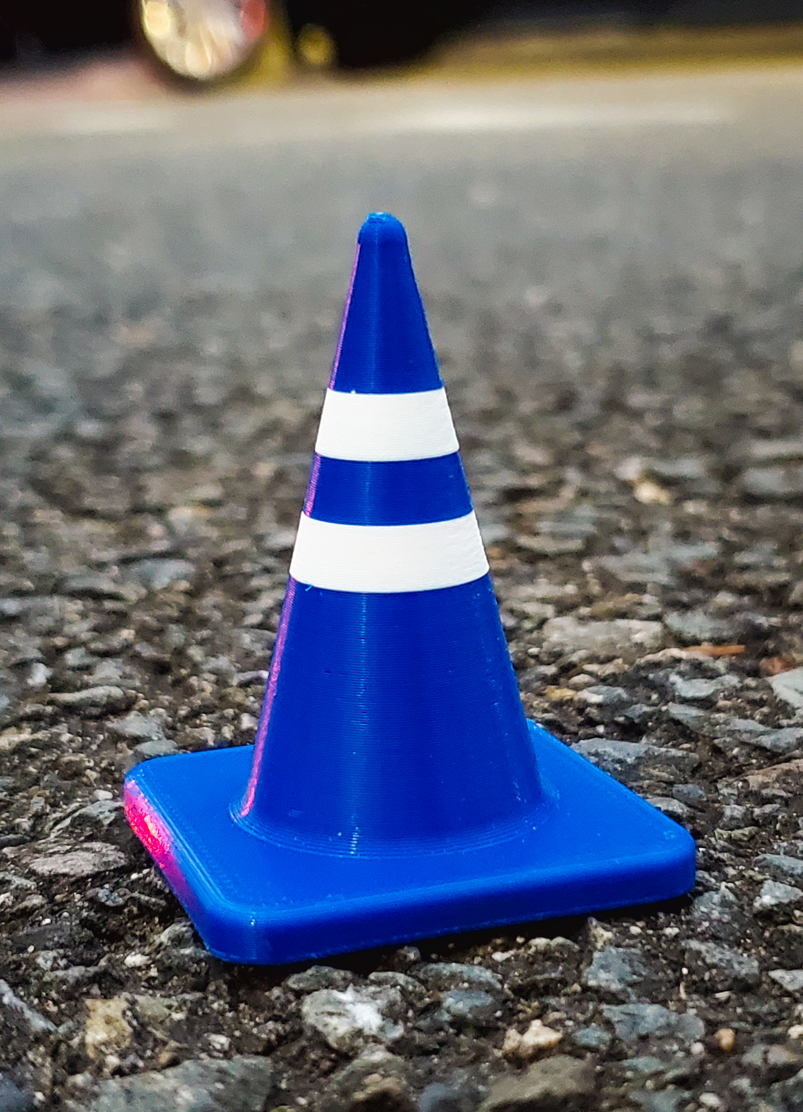 Traffic Cone (Pylon) & Barrier Set by 23AF Studio Download free STL