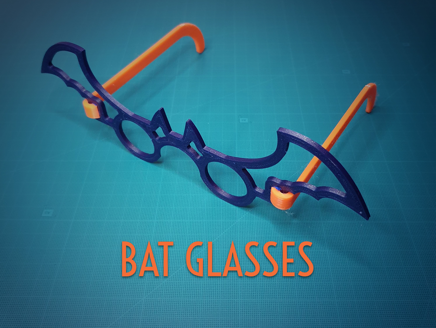 Bat Glasses || Halloween