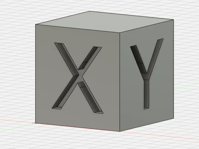 Calibration cube