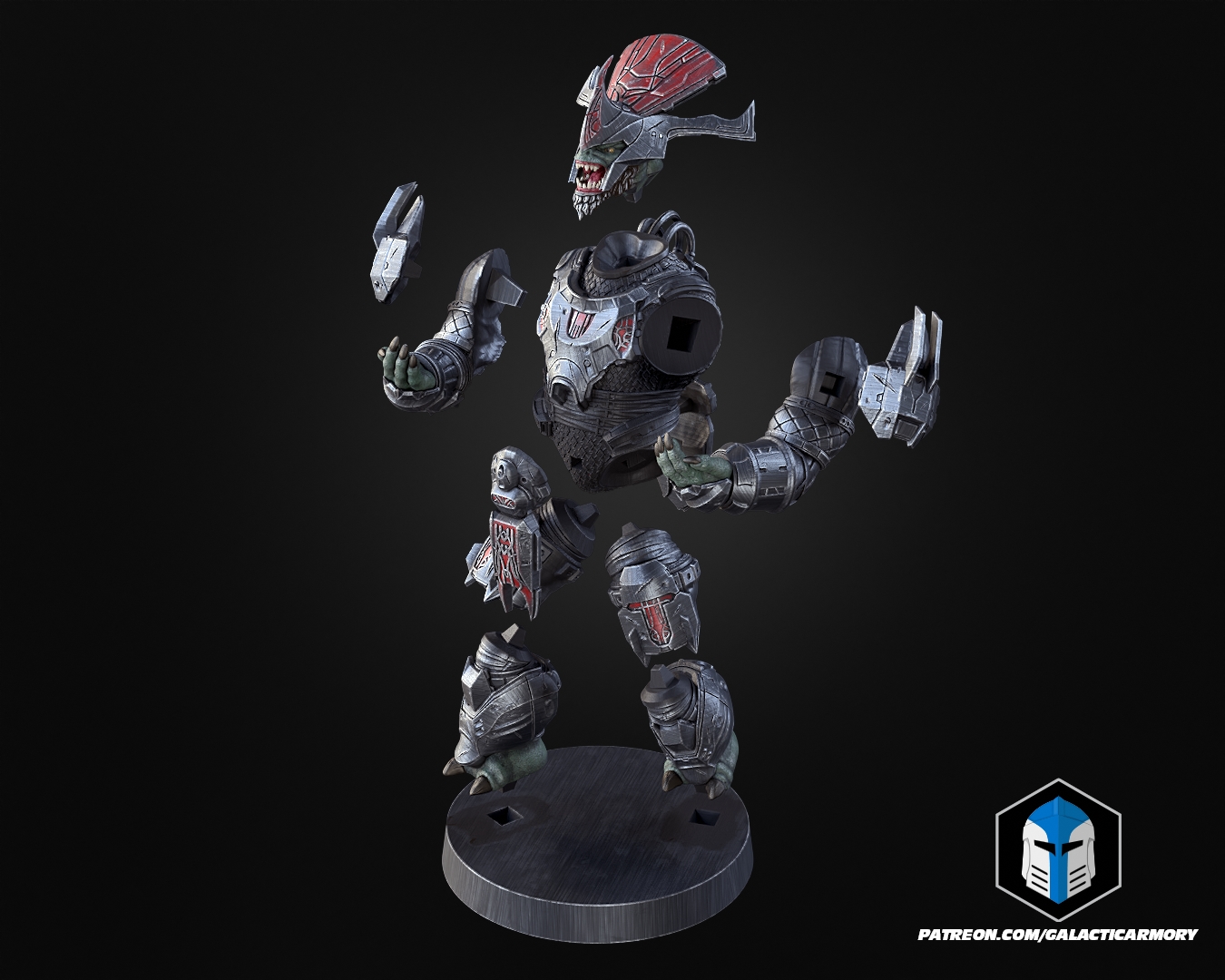 Brute Controller Holder - 3D Print Files — miniatura 2