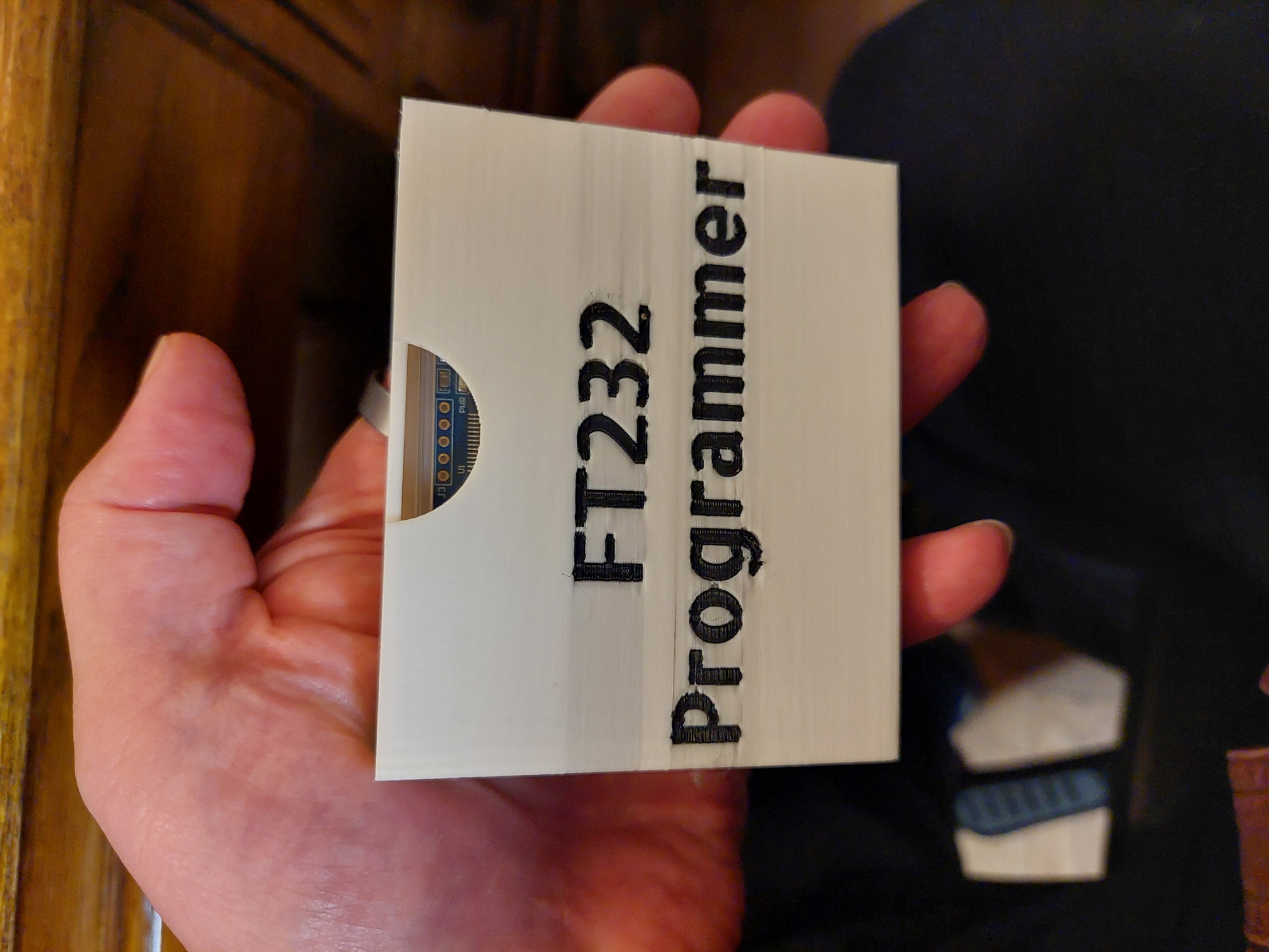 Slide case for FT232 serial programmer — miniatura 2