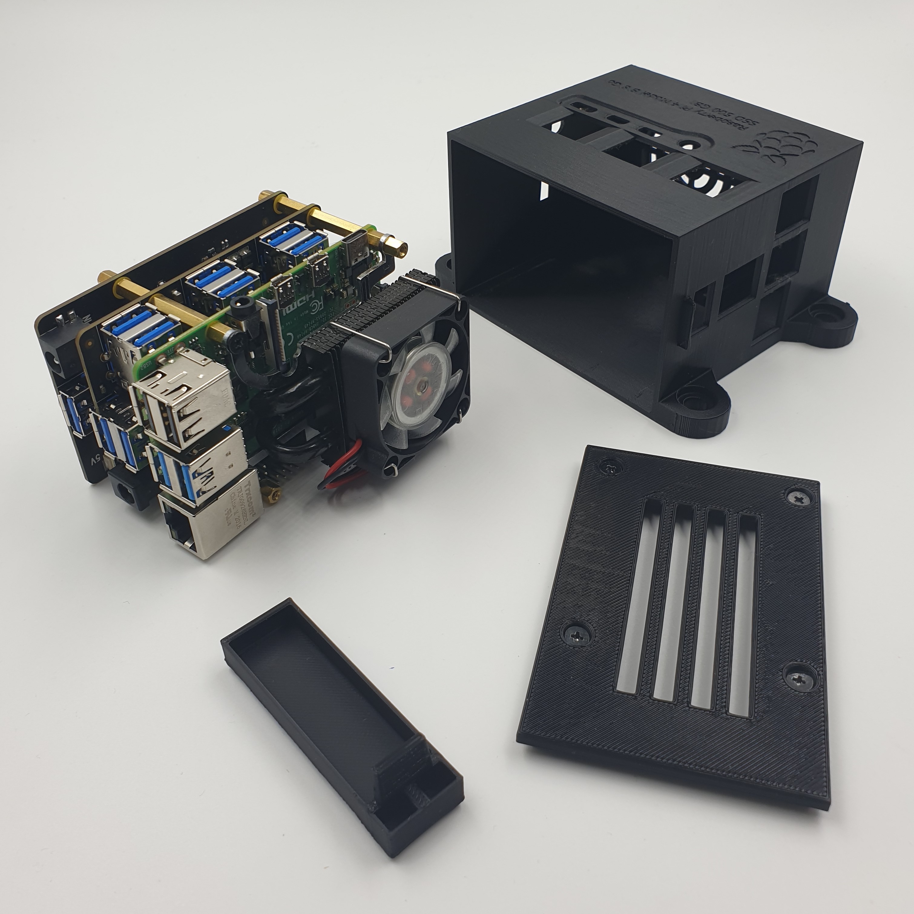 Boitier Raspberry Pi4 pour domotique Jeedom