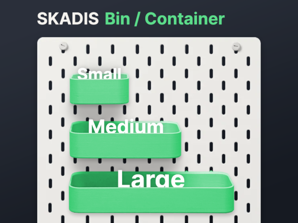 IKEA SKADIS Bin / Shelf / Container