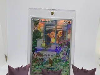 Gengar Pokemon card stand, no supports by Shima | Download free ...