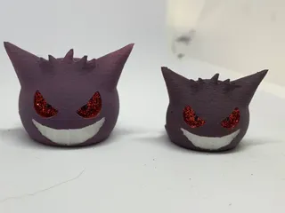 Gengar Pokemon card stand, no supports by Shima | Download free ...