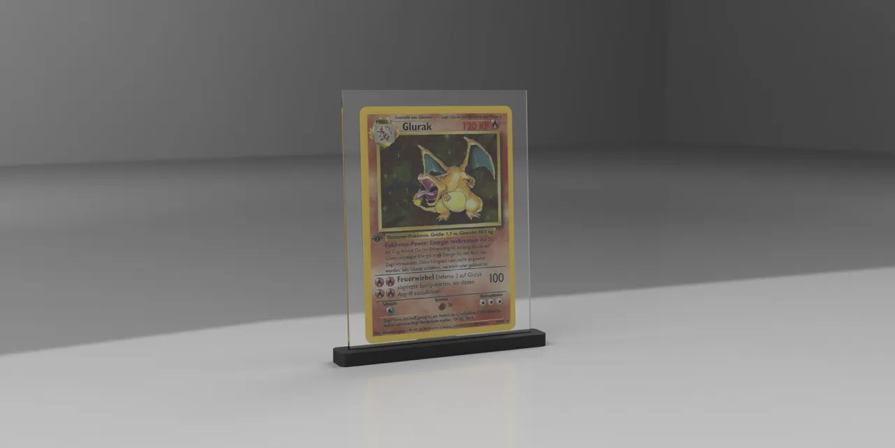 Parameterized Card Stand for Ultra Pro Toploader by tommmy3d | Download  free STL model | Printables.com