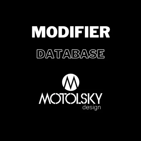 Modifier database