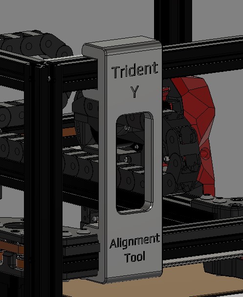 Voron Trident Y Alignment Guide 110MM