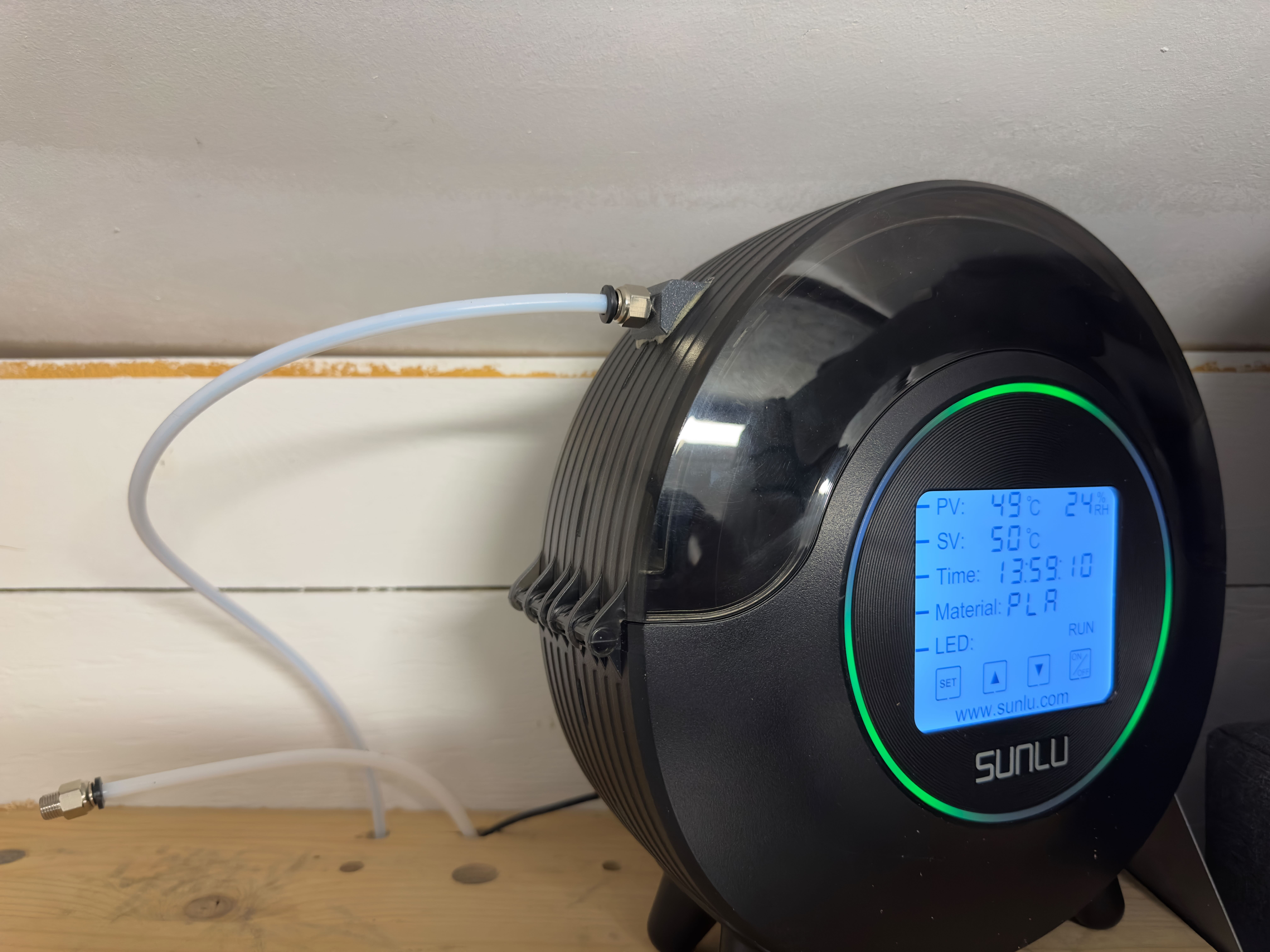 Sunlu Filadryer S2 PTFE angle adapter M10