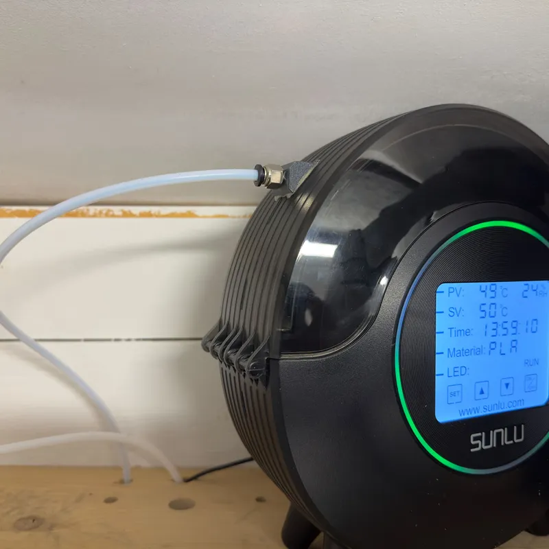 Sunlu FilaDryer S2 PTFE reduction (with magnetic holder) by Dušan, Download free STL model
