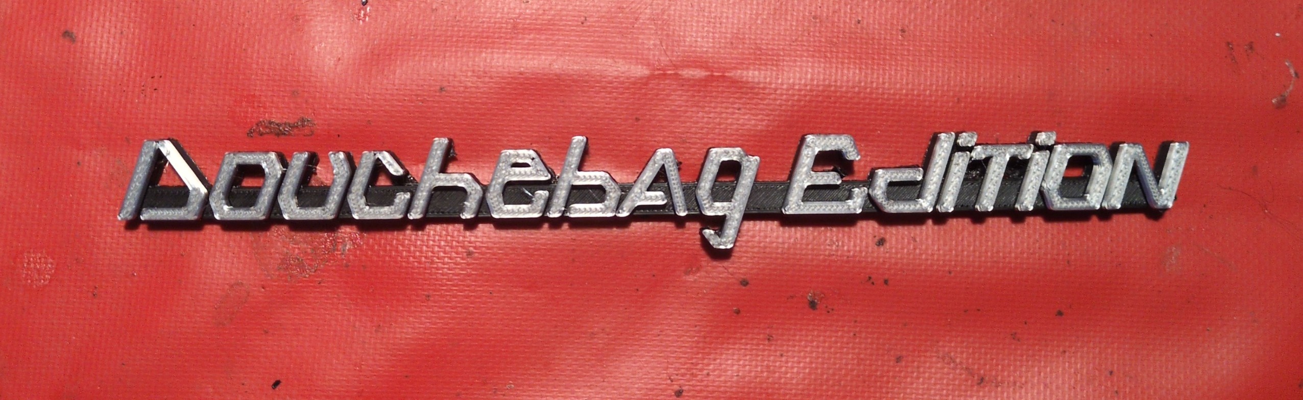 Joke truck emblem magnetic