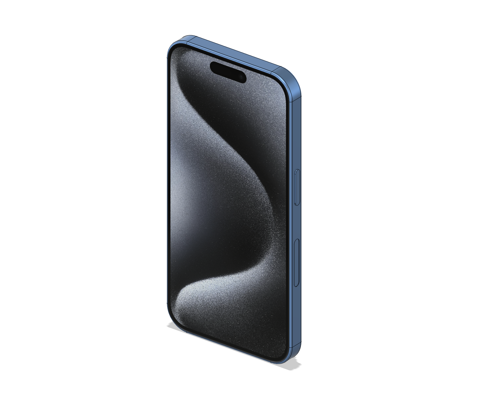 Miniatura 2 do modelo 3D iPhone 15 pro model - realistic