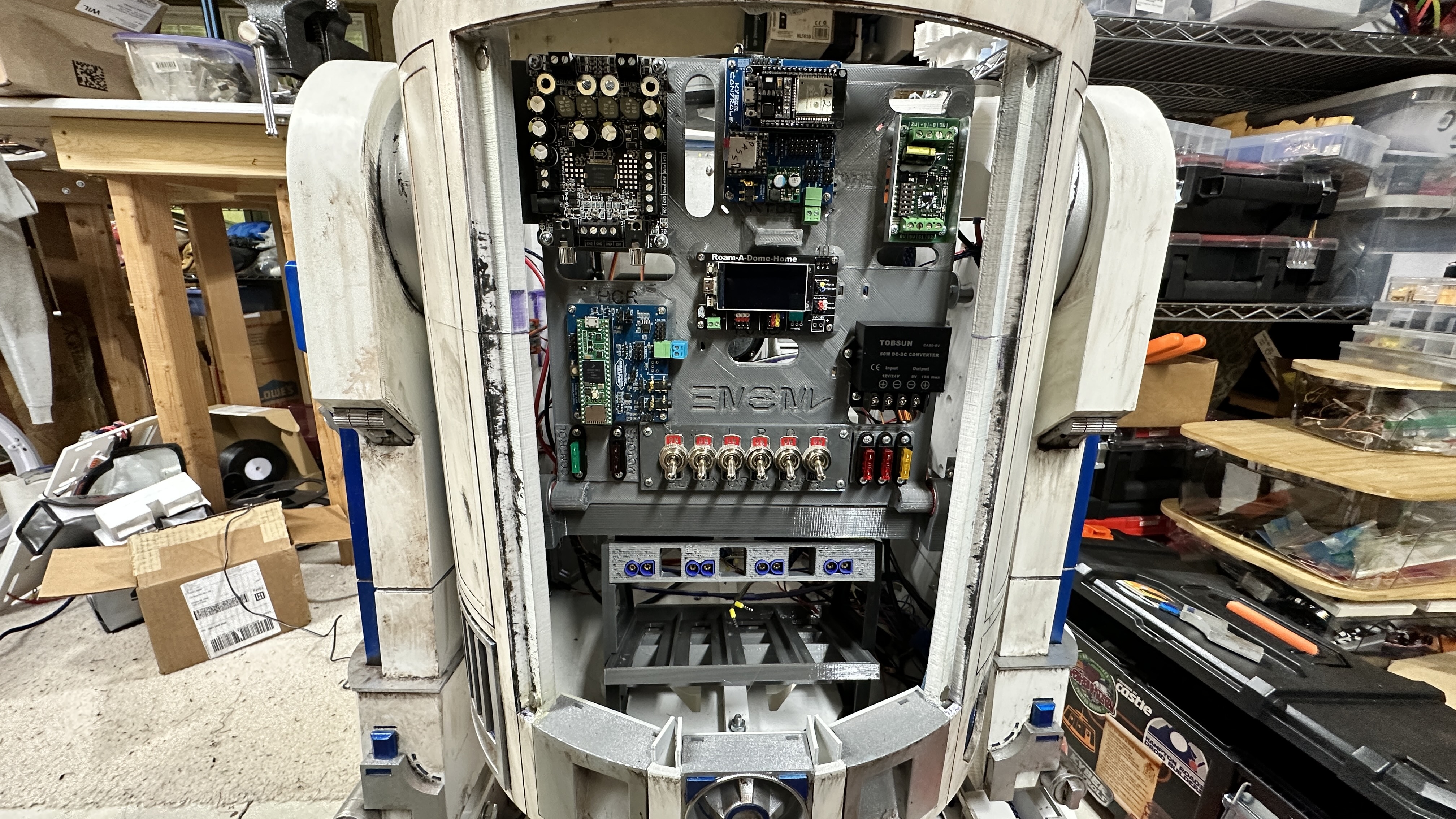 MarkIII Hinged Electronics Panel