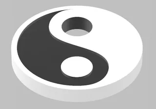 Simple yinyang couples pendants by Jackie White | Download free STL ...