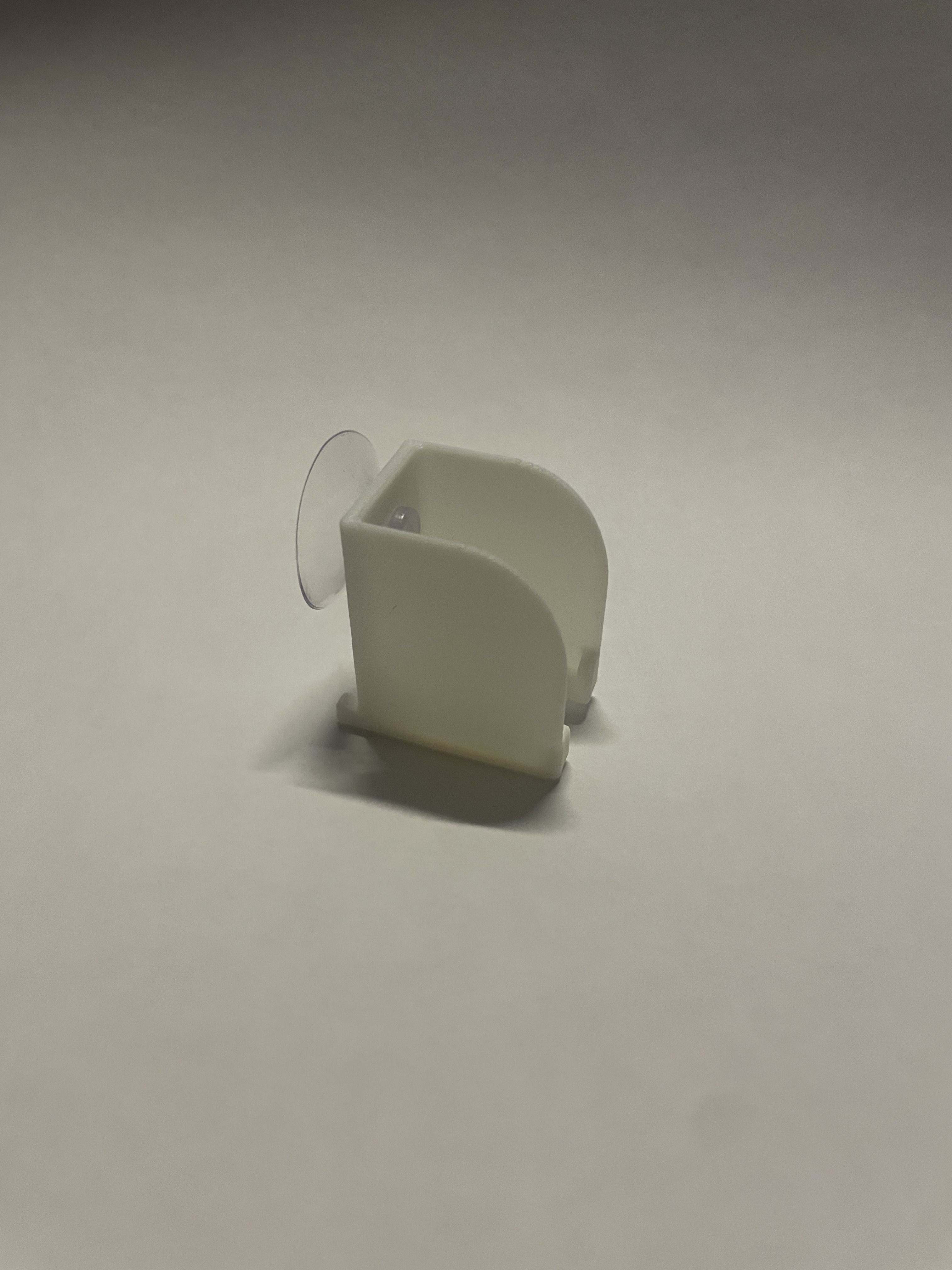 Simple Suction Mounted Individual Toothbrush Holder