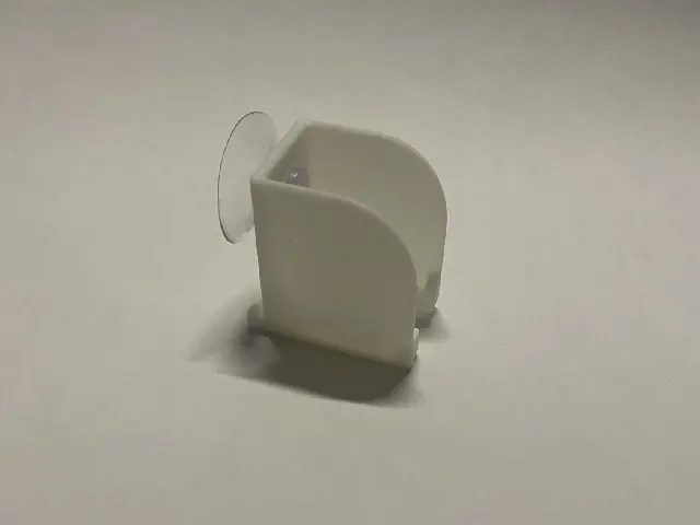 Simple Suction Mounted Individual Toothbrush Holder