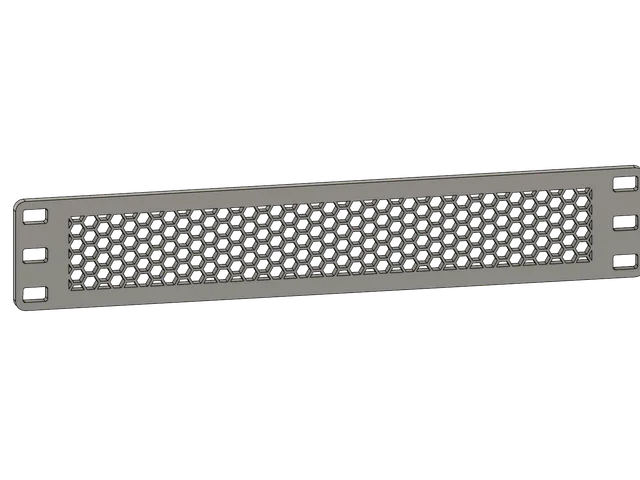 1U Filler for 10" / 10 inch Server Rack Filler