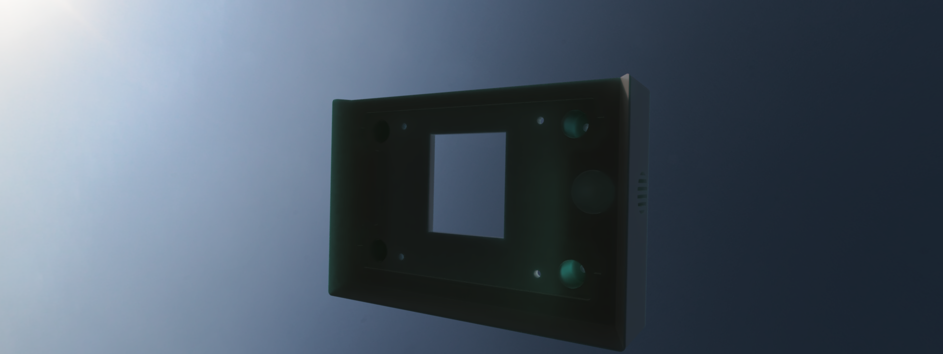 Box for Monitor Dnake (intercom) E216