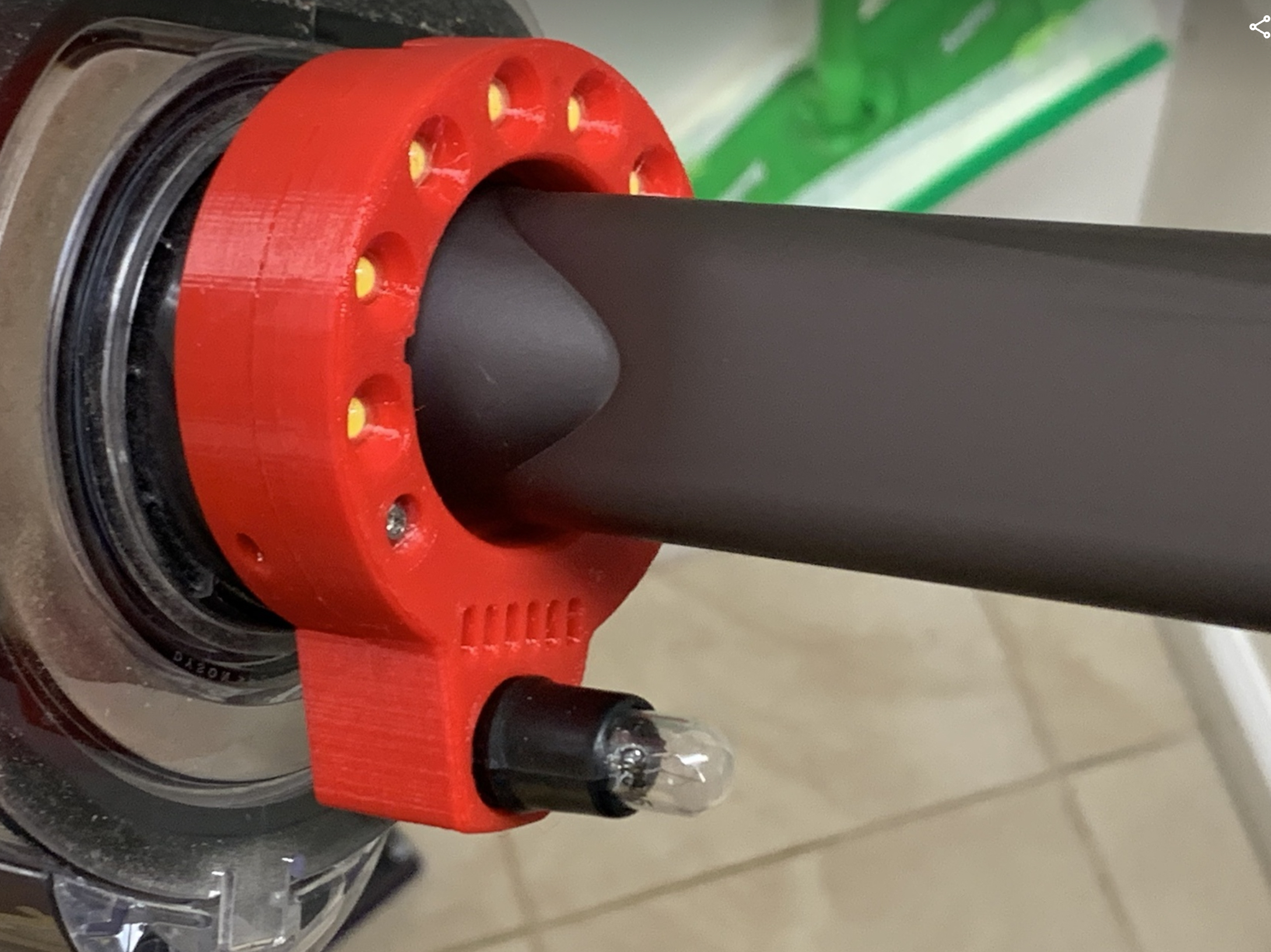 Dyson V15 SpotOn LED Light by danec | Download free STL model ...