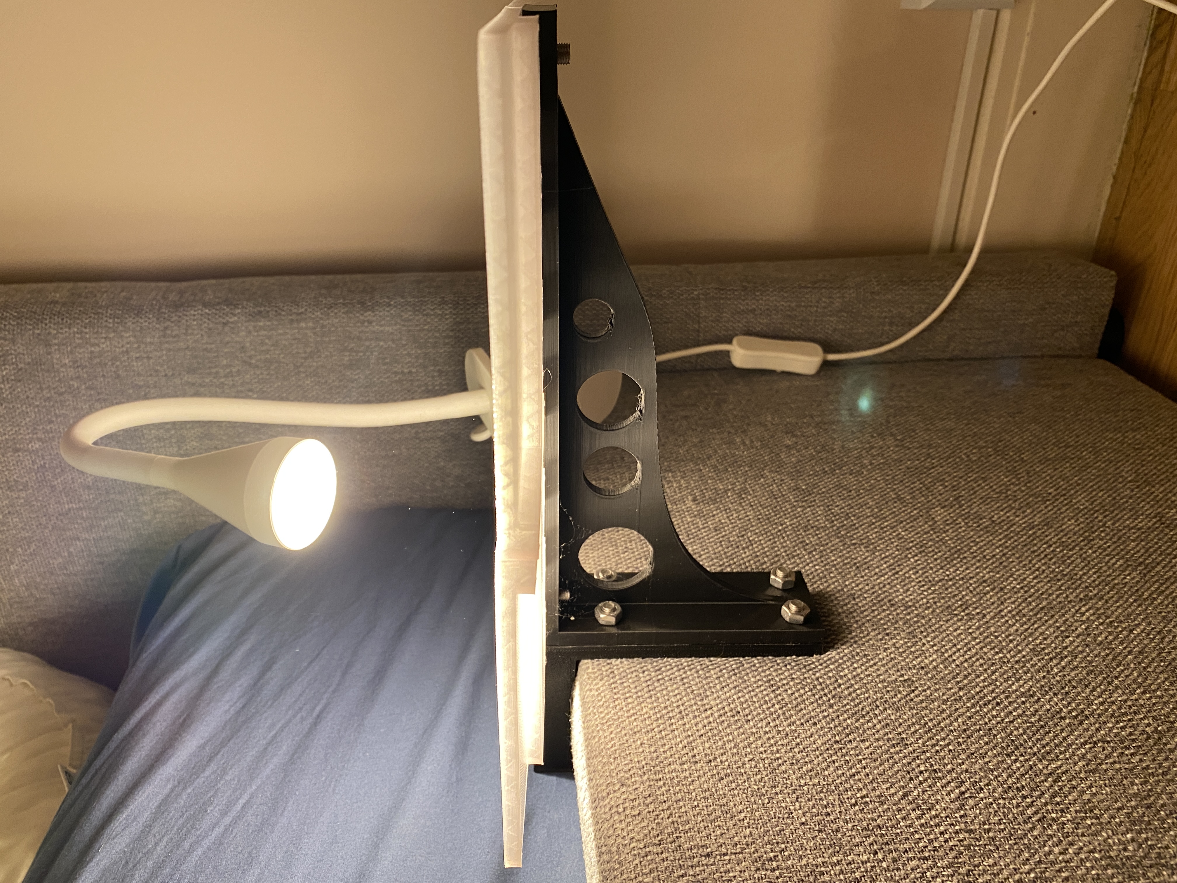 Simple bed side table
