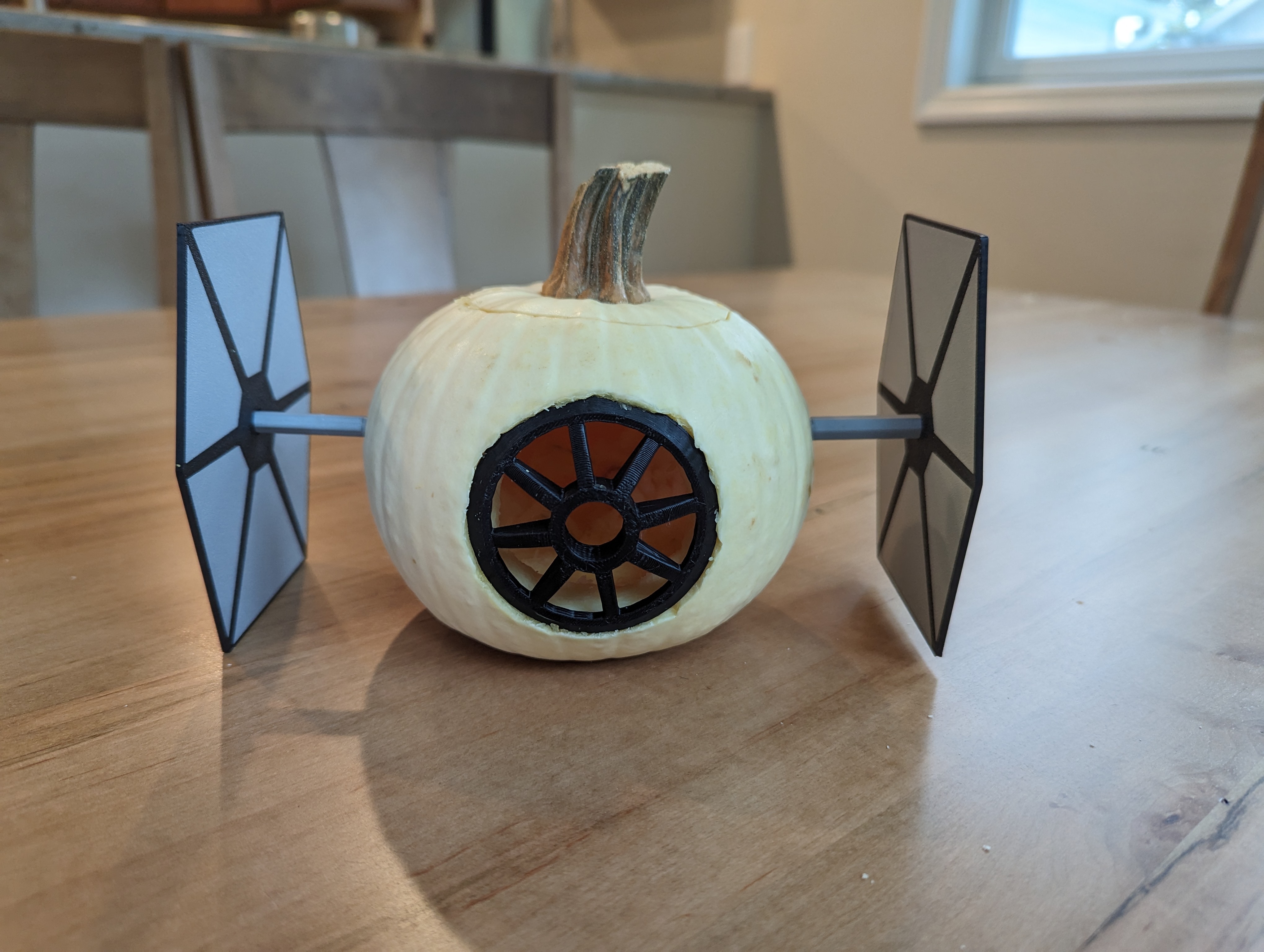 Tie Fighter Pumpkin Carving Kit