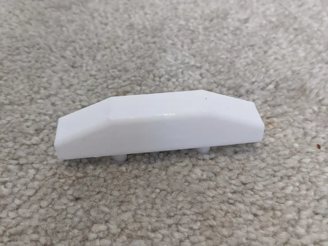 Carpet leveling risers for IKEA BRIMNES wardrobe