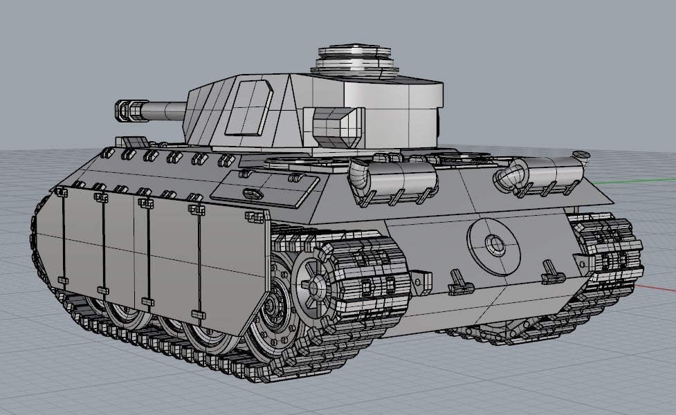 E-25 Tanks easy print by Windham Graves | Download free STL model ...