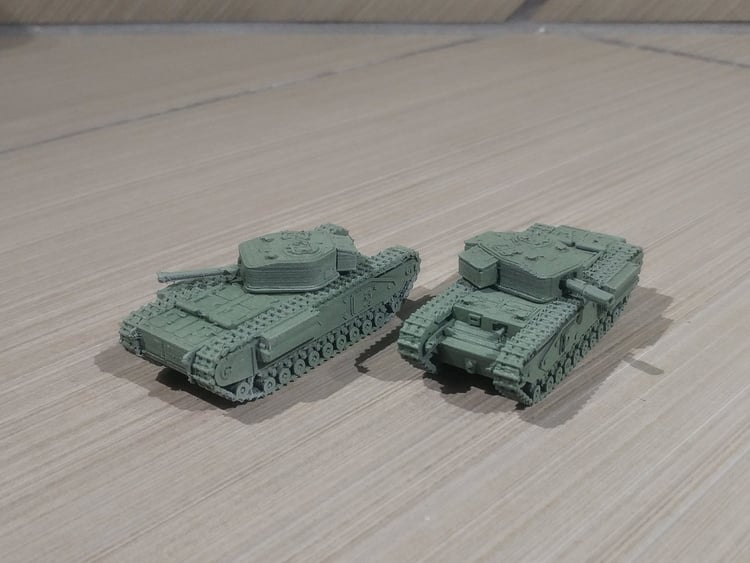 Churchill & Churchill howitzer easy print