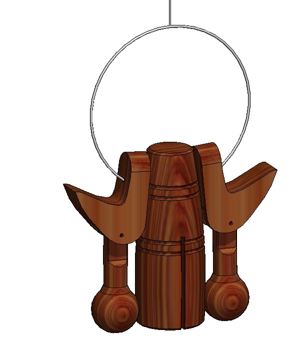 Unique Wind Chime - Special One - Ticking noise