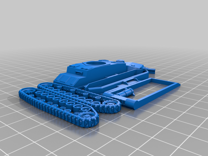 Miniatura 2 do modelo 3D Panzer IV easyprint