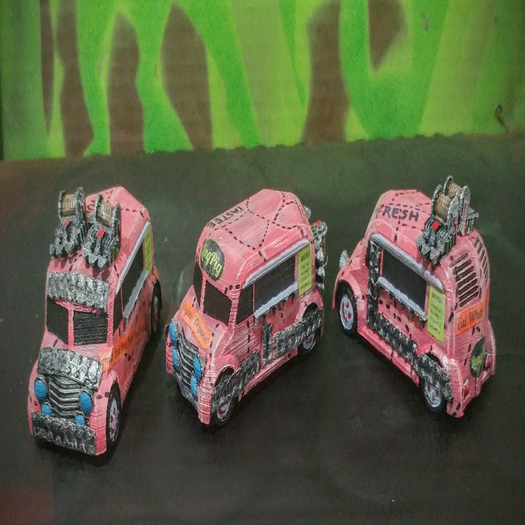 Ice Cream / Food Truck ( Gaslands/ hotwheels )