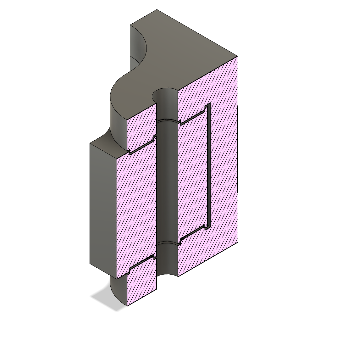 Locking Hinge! by Ty10y Download free STL model