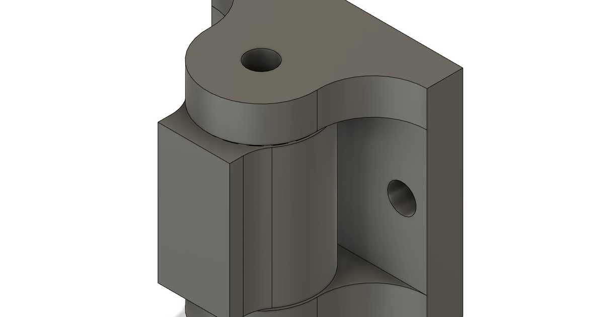 Locking Hinge! by Ty10y Download free STL model