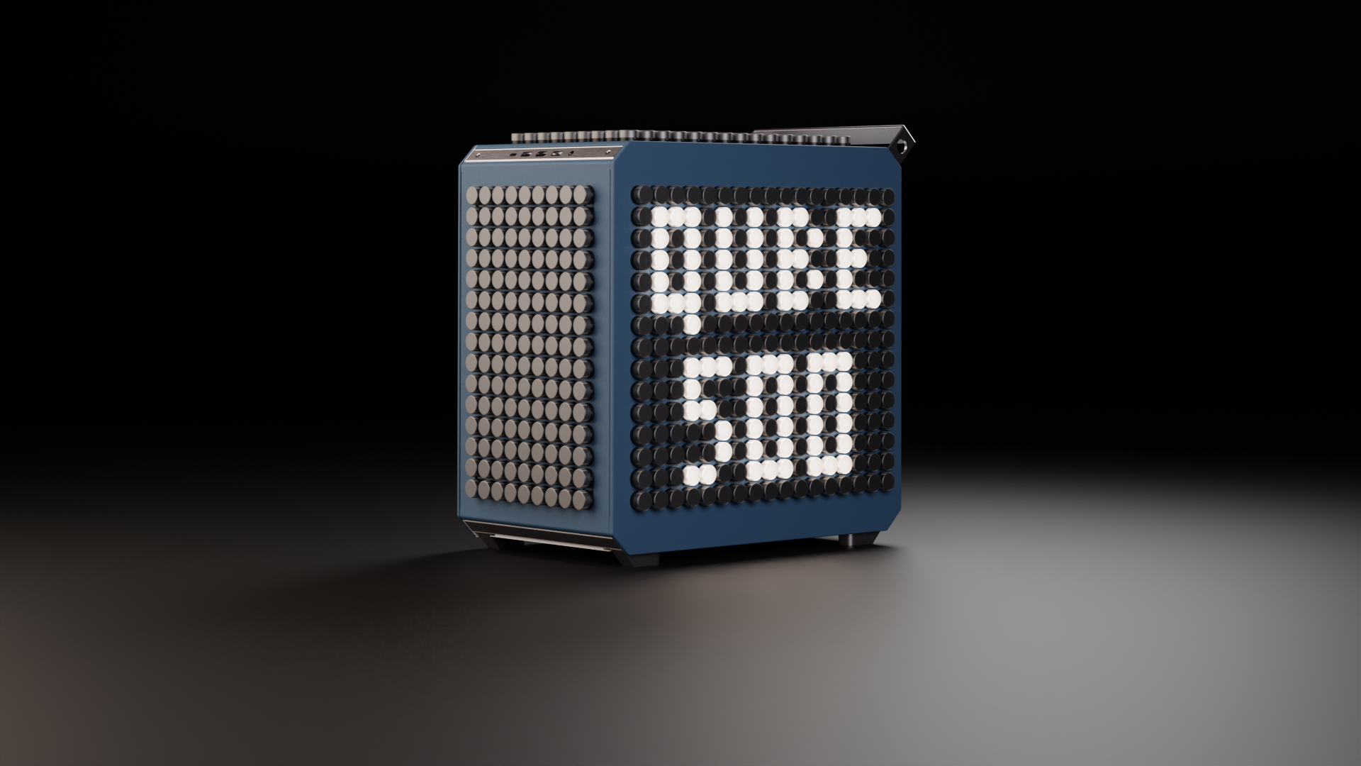 Addressable LEDs display for Cooler Master Qube 500