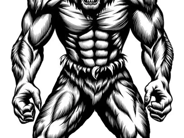 Muscular Werewolf