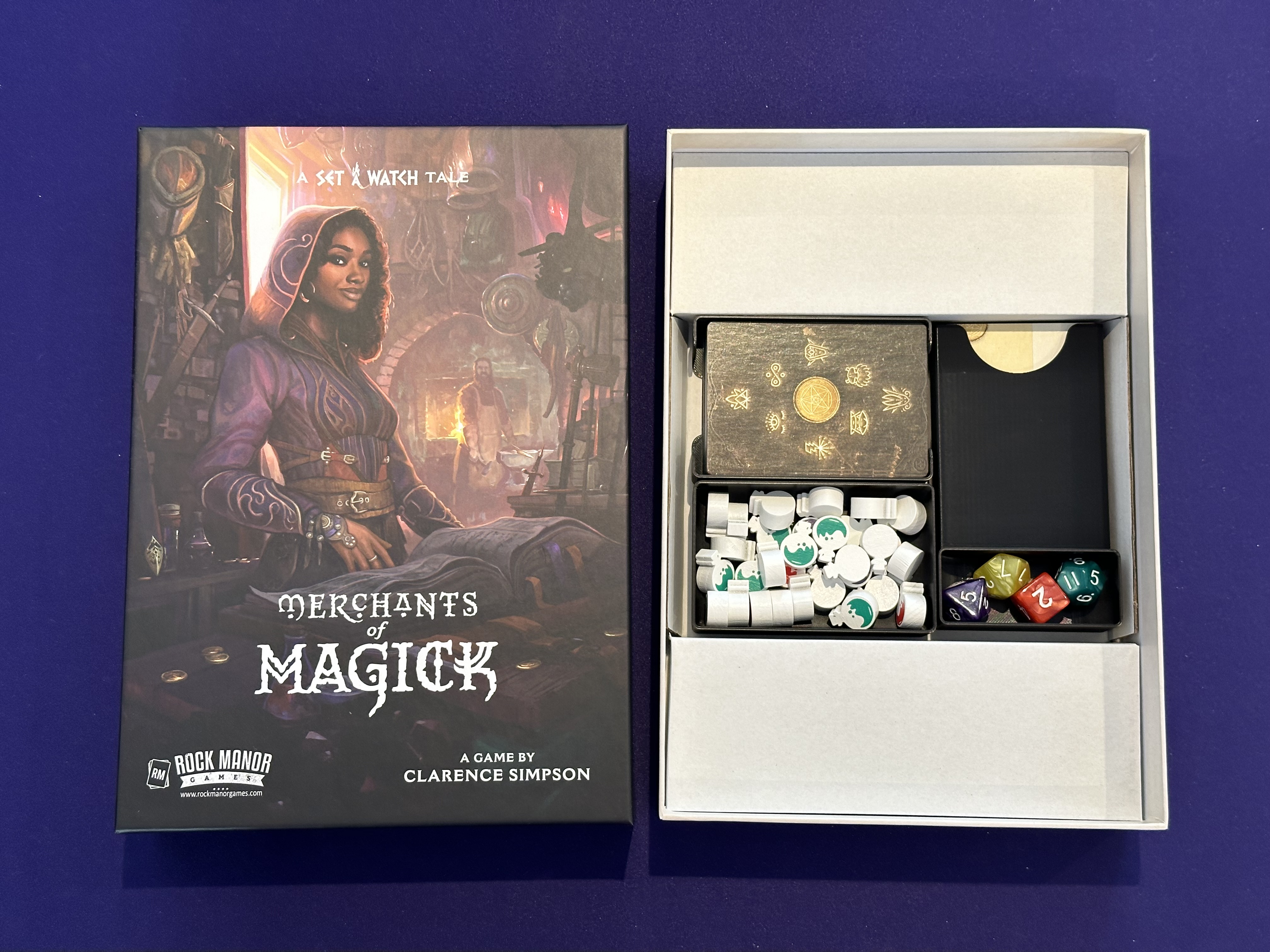 Merchants of Magick Box Insert